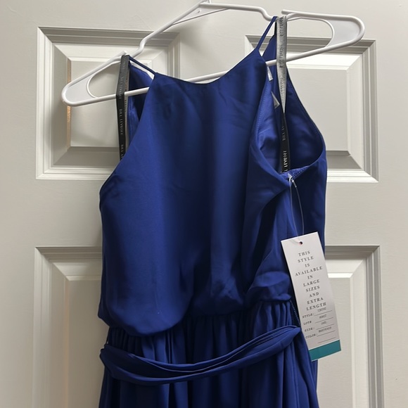 Girls A-Line Halter Dress - Picture 2 of 3